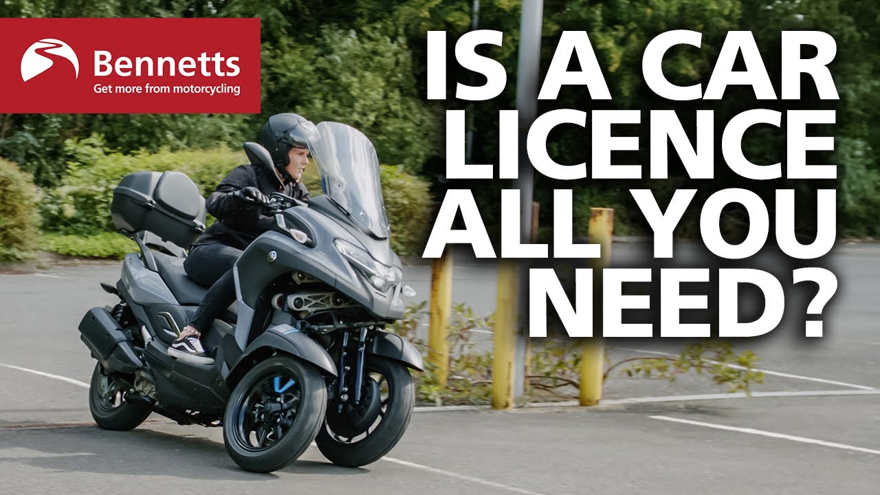 Can You Ride The Yamaha Tricity 300 With Just A Car Licence Full 
