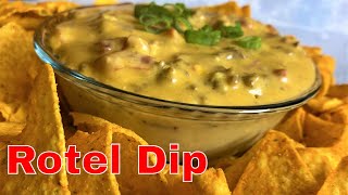 Easy Rotel Dip | Slow Cooker Recipes