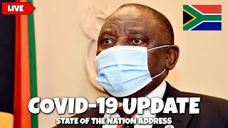 [LIVE] South Africa Lockdown - Cyril Ramaphosa - State of the Nation 🔴