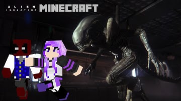 Minecraft Horror map  Alien Isolation Part 2