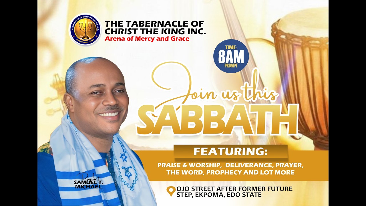 SABBATH SERVICE  with Prophet Samuel T. Michael || 28TH February 2026