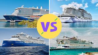 I tried all the newest, biggest cruise ships and here