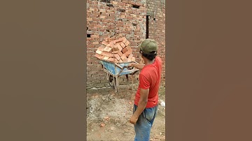 bricks loading tricks ideas #shorts #trending #brickwork
