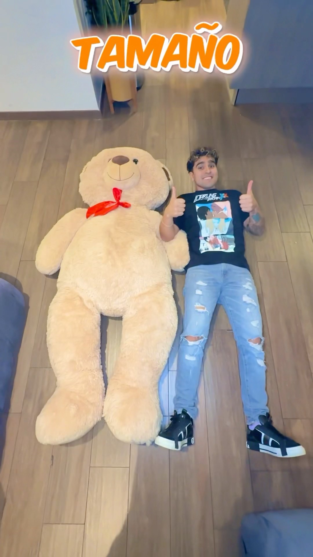 Me metí dentro de un Oso Gigante????‍?