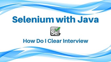 How Do I Clear Selenium Interview
