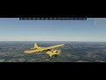 Piper Cub über Oeding