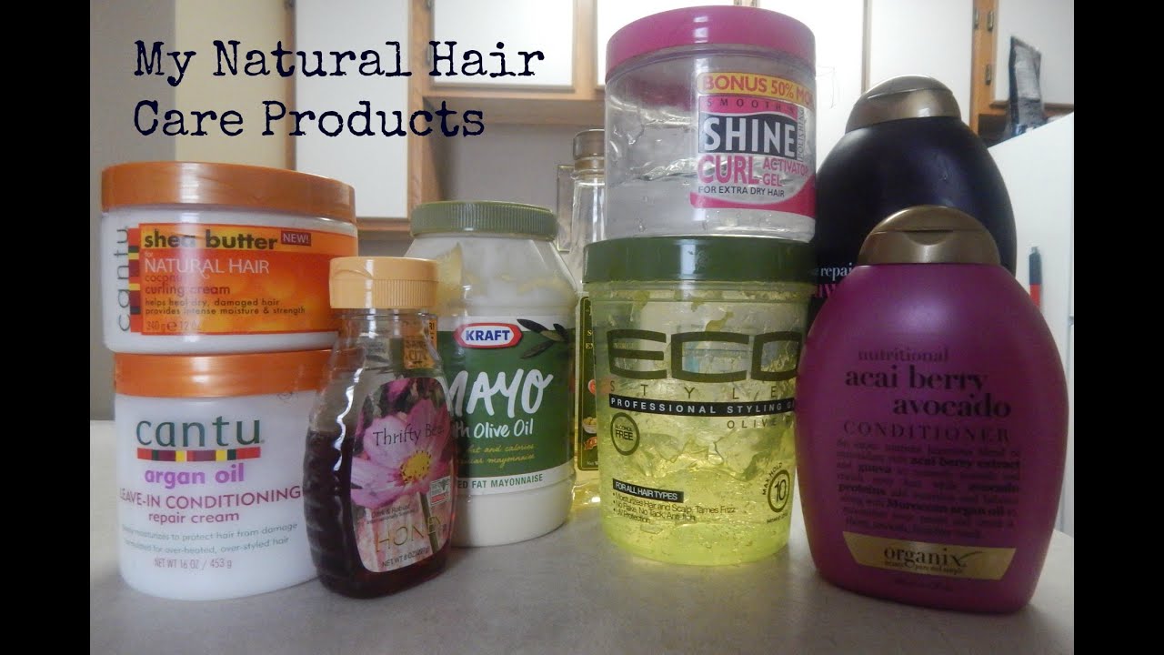 Natural Hair Care Products YouTube