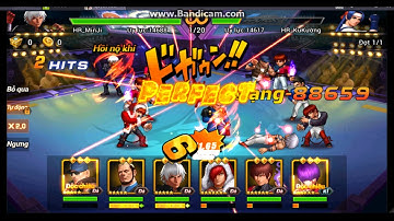 Quyền Vương 98: Test damge Goenitz, đội hình khắc Kĩ.