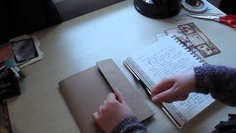 Tim Holtz Folio Perpetual Calendar Stand Idea 2/2