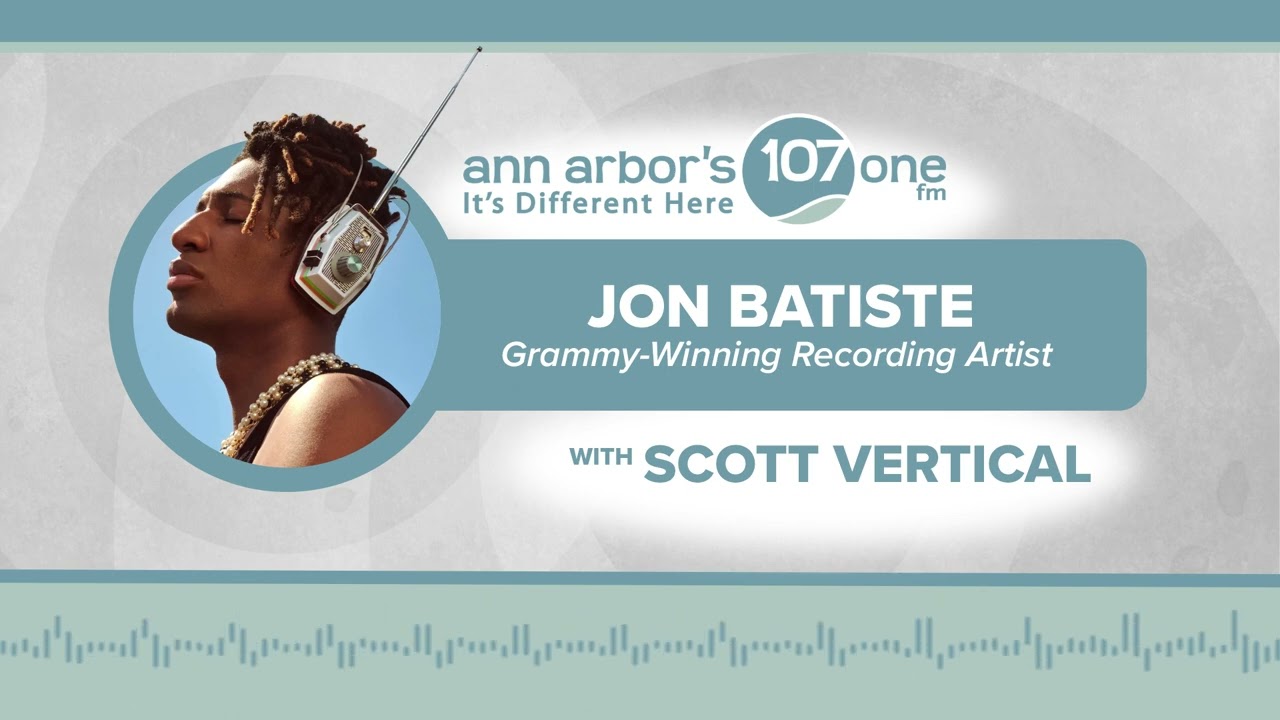 Jon Batiste on ann arbor's 107one