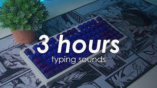 [ASMR] Lubed Holy Panda w/ PC Plate on Primus75 Typing Sounds | 3Hours of Custom Mechanical Keyboard screenshot 5