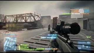 Quickscoping in Battlefield 3....