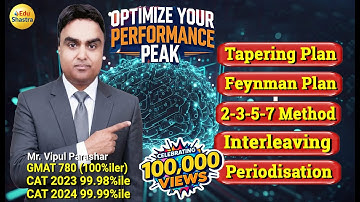 The Science of CAT Peaking: Feynman, Spaced Repetition & Timing Strategy (CAT 2025 & 2026)