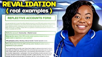 BEGINNERS GUIDE TO REVALIDATION FOR UK NURSES | NEW UPDATE | A MUST FOR ALL UK NURSES