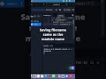 Trial and Error (Ep.2): Python Import Error from Saving Filename same as Python Module Name #Shorts