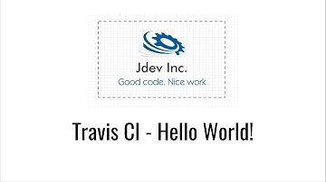 Travis CI - Build a simple web app