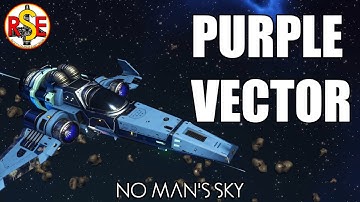 PURPLE VECTOR | Rare Alpha Vector Fighter | No Man