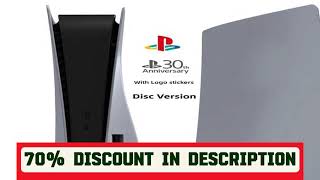 A must-have product! For ps5 30th anniversary Grey Faceplate Replacement Shell With Logo Both Disc