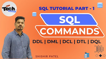 SQL Full Commands Overview | Learn DDL, DML, DCL, DTL, DQL in 10 Minutes