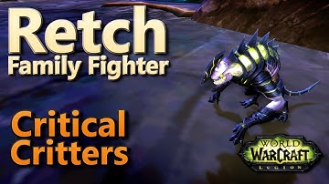 Retch Critical Critters Family Fighter