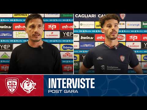 Post Gara | Pisacane e Zé Pedro dopo Cagliari-Cremonese | Serie A Enilive