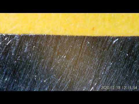 Полтавские алмазные бруски МО 100/80 - 80/63 под микроскопом