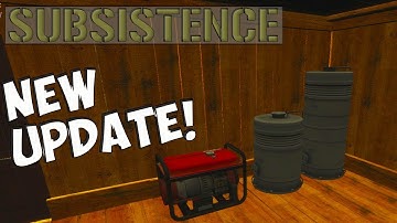 Subsistence | New Update, Power Storage, Mass Storage, Generator! | Subsistence Gameplay | S2E7