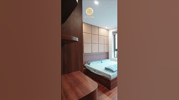 Không Gian Phòng Ngủ Kết Hợp Gỗ Óc Chó Và Gỗ Công Nghiệp | Nội Thất Mộc Lê Gia