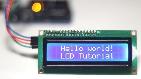 I2c display project || i2c display heoll word project || Arduino UNO Project #diy