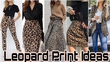 Leopard Print/Animal Print Styling Ideas