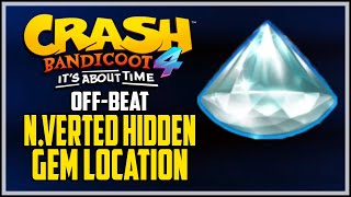 Off-Beat N.Verted Hidden Gem Location - Crash Bandicoot 4