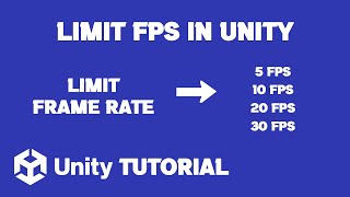 How To Limit FPS In Unity Editor | Unity Limit FPS Tutorial | Unity Set FPS Limit
