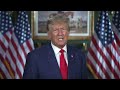 Former President Donald Trump Asks You to Bank Your Vote