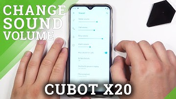 How to Change Volume of Ringtone in Cubot X20 - Adjust Volume of Ringtone