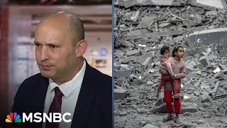 'We are fighting everyone's war' FMR. Israeli PM Naftali Bennett on the Israel-Hamas war