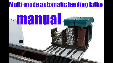 How to use an automatic feed lathe! Programming.