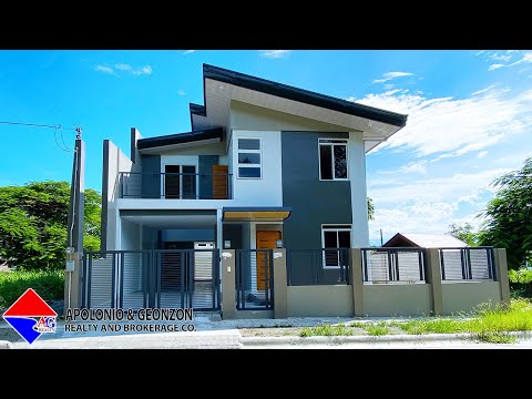 Beautiful Modern 2 Storey House and Lot For Sale located in Orange Grove, Davao City, Philippines
