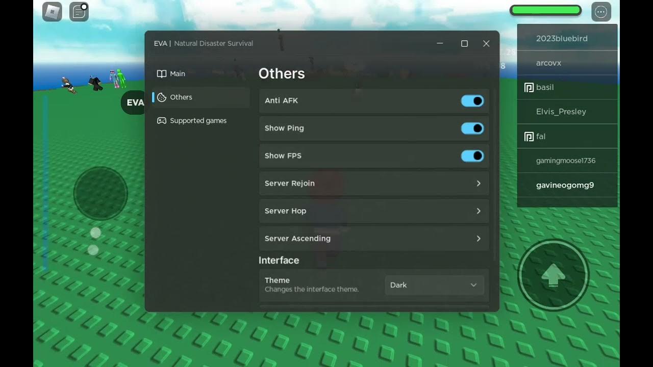 Roblox Fe Script Showcase (Eva Hub) - YouTube