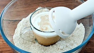 Vous manquez de temps ? Mixer le café avec la farine pour une recette incroyable et délicieuse !