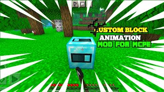 CUSTOM BLOCK BREAKING ANIMATION MOD FOR MCPE 1.20 | MC JAVA BLOCK BREAKING ANIMATION MOD FOR 1.20+🔥🔥