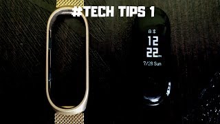 How To Remove Mi Band 3 From Metal Strap?