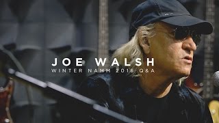 Video thumbnail of "Ernie Ball: Joe Walsh Q&A | Live at NAMM 2016"