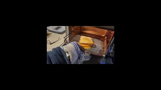 Grilled cheese in the Emeril 360 air fryer