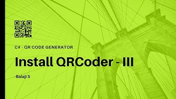How to install QRCoder? - C# QR Code Generator - 1.1