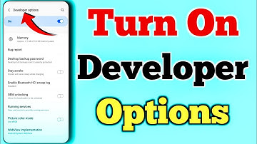 How To Enable/Disable Developer options android On Any Andorid Phone 2025