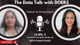 How to Transistion to Data Career 101 ft. Thais Cooke