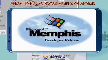 How To Run Microsoft Memphis On Android || Windows Memphis | Vk7projects|Limbo Pc Emulator #windows