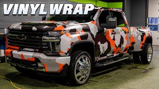 Make Your Truck Look Less Boring With A Vinyl Wrap - Youtube