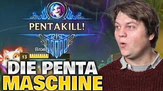 JINX ist die PENTA KILL Maschine