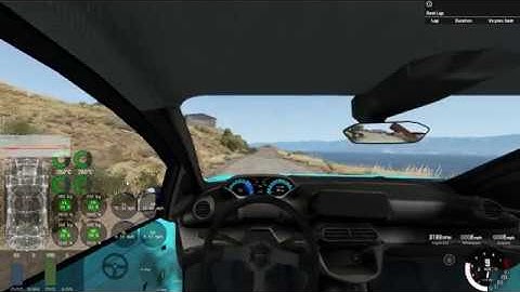 Beam.ng Drive/ Just beating the (former) World Record on Small Island Loop (1:07.604)